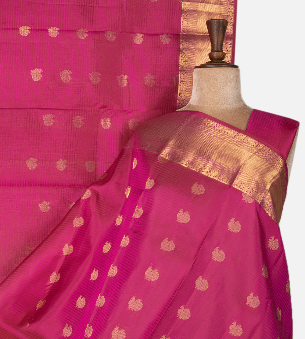 Pink Soft Silk Saree