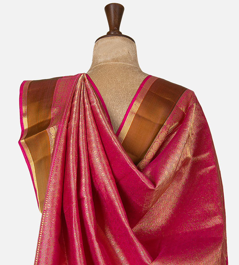 Orange Soft Silk Saree