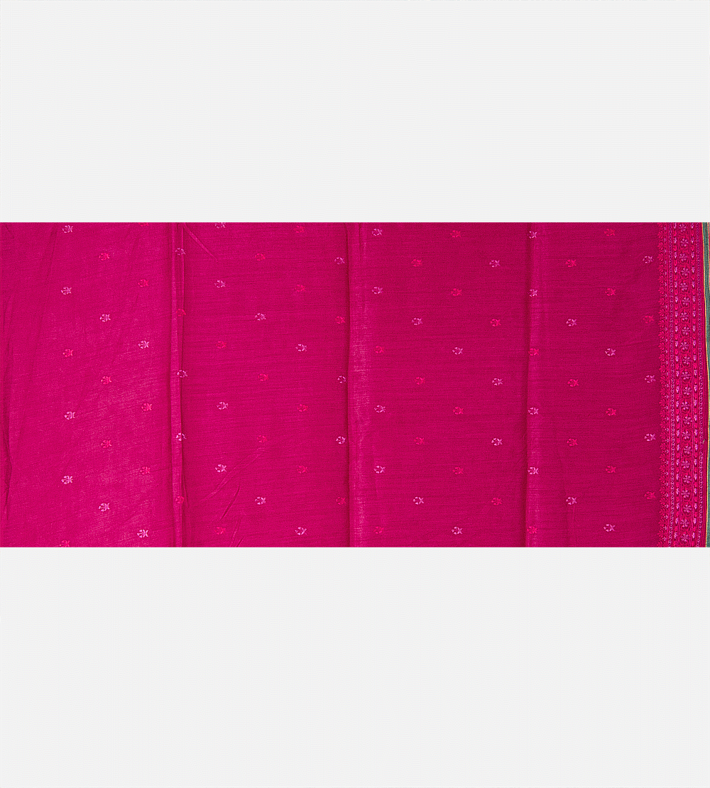 Pink Tussar Saree