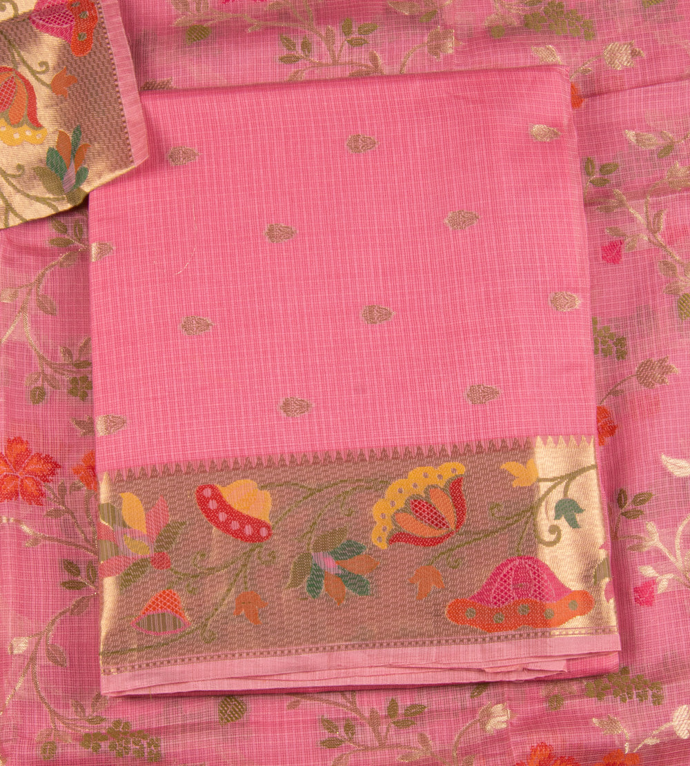 Pink Kota Silk Salwar