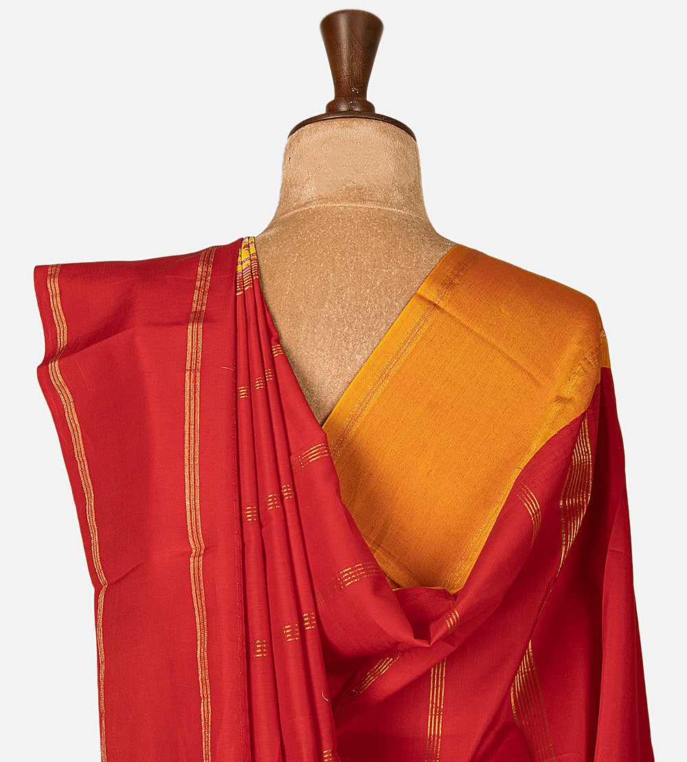 Yellow Soft Silk Saree