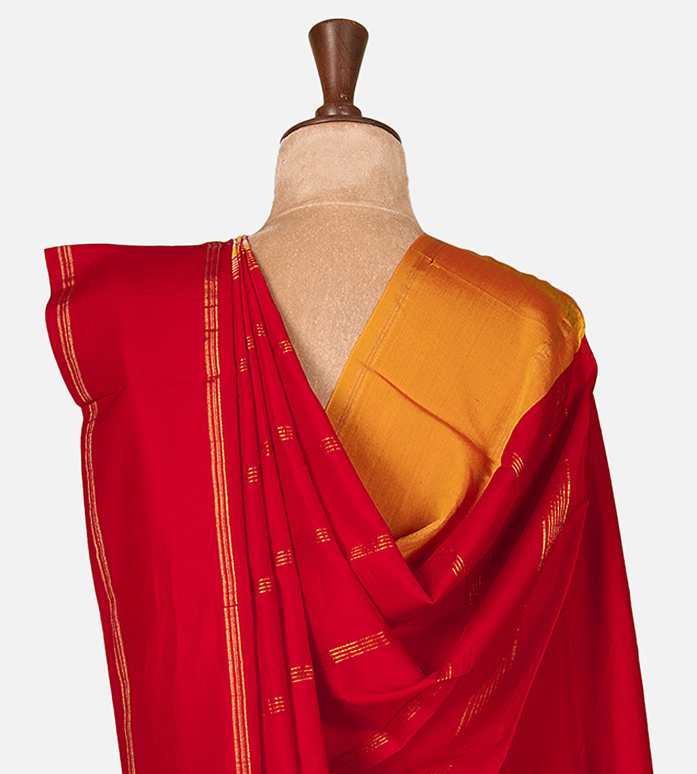 Light Beige and Yellow Soft Silk Saree