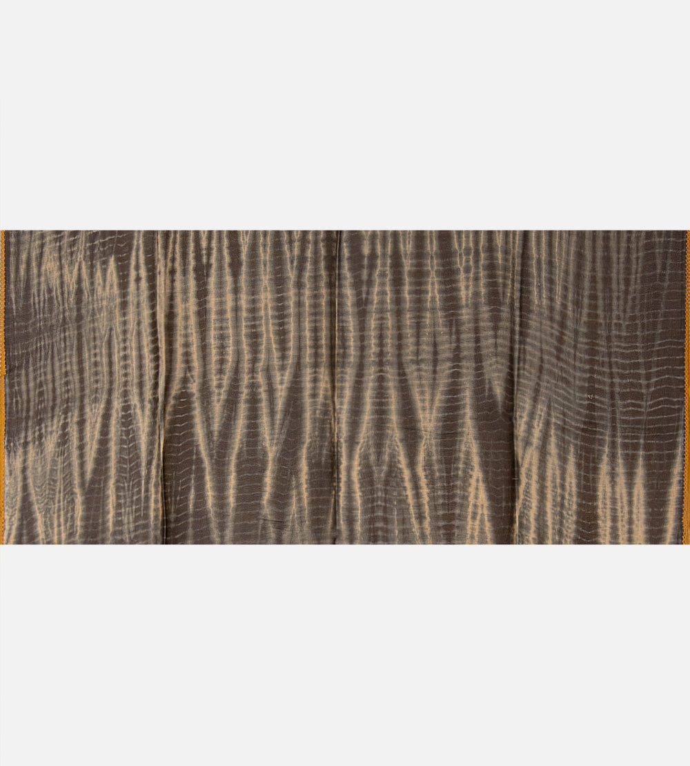 Yellow Tussar Saree