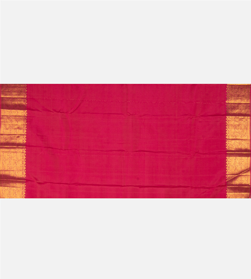Pink Kanchipuram Silk Saree