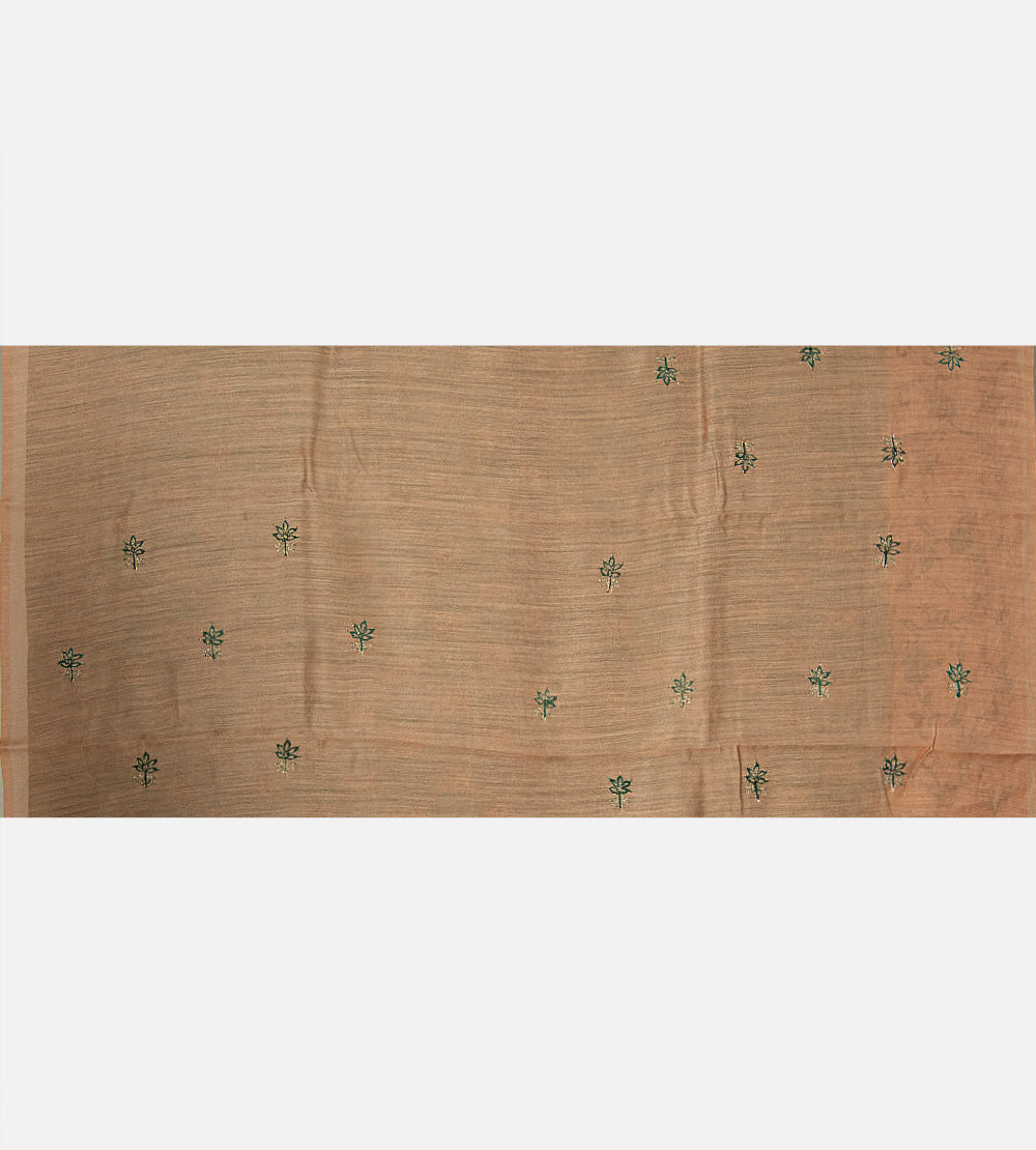Green Moonga Tussar Saree