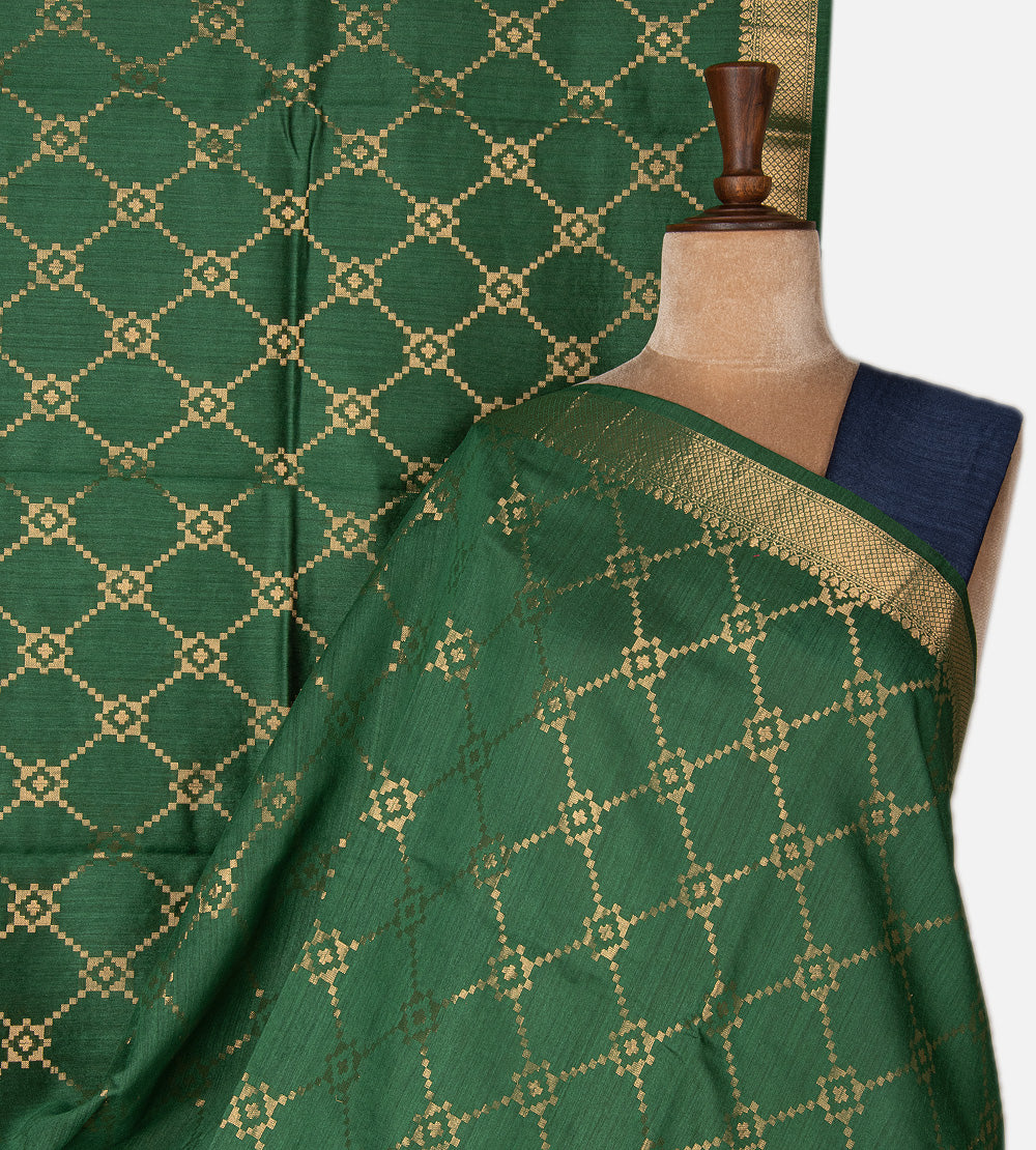 Green Moonga Tussar Saree