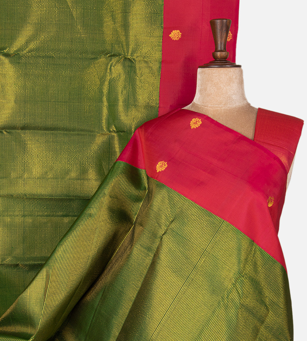 Green Kanchipuram Silk Saree