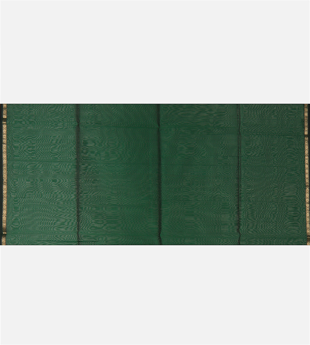 Green Maheshwari Cotton Saree