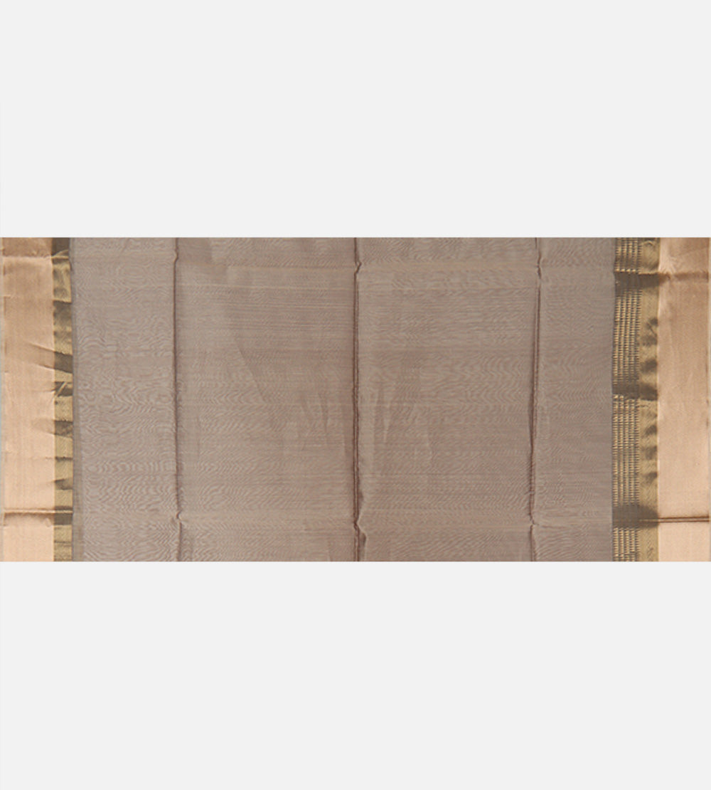 Aubergine Purple Maheshwari Cotton Saree