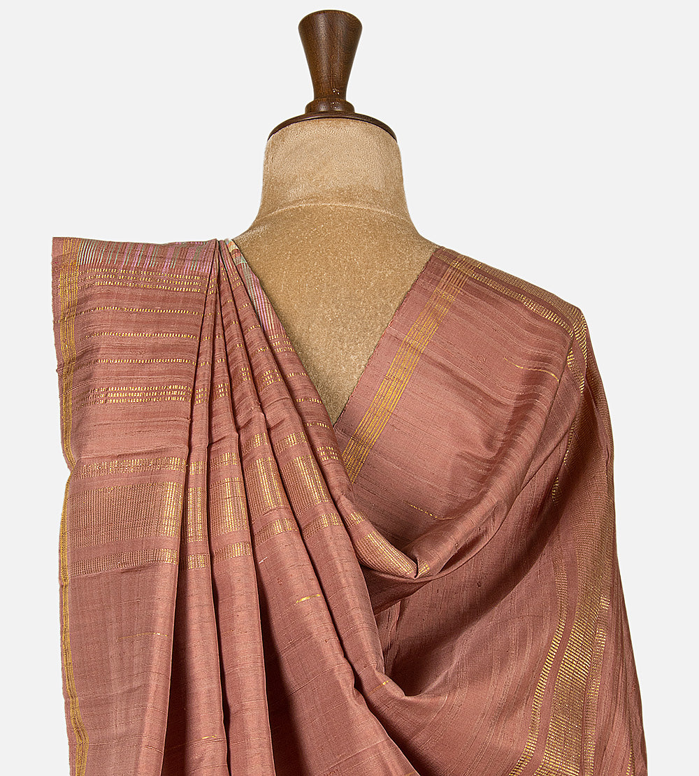 Multicolour Kanchipuram Silk Saree