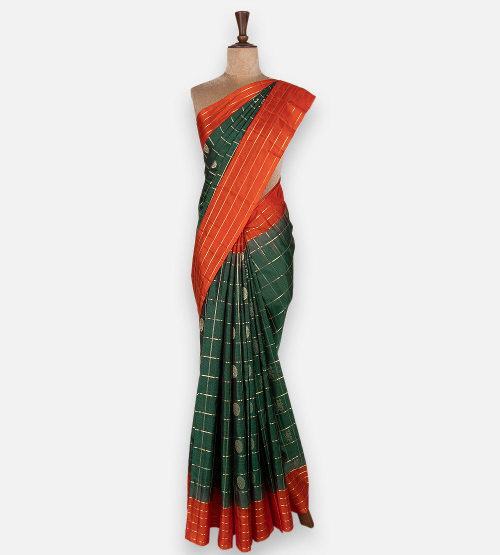 Green Soft Silk Saree