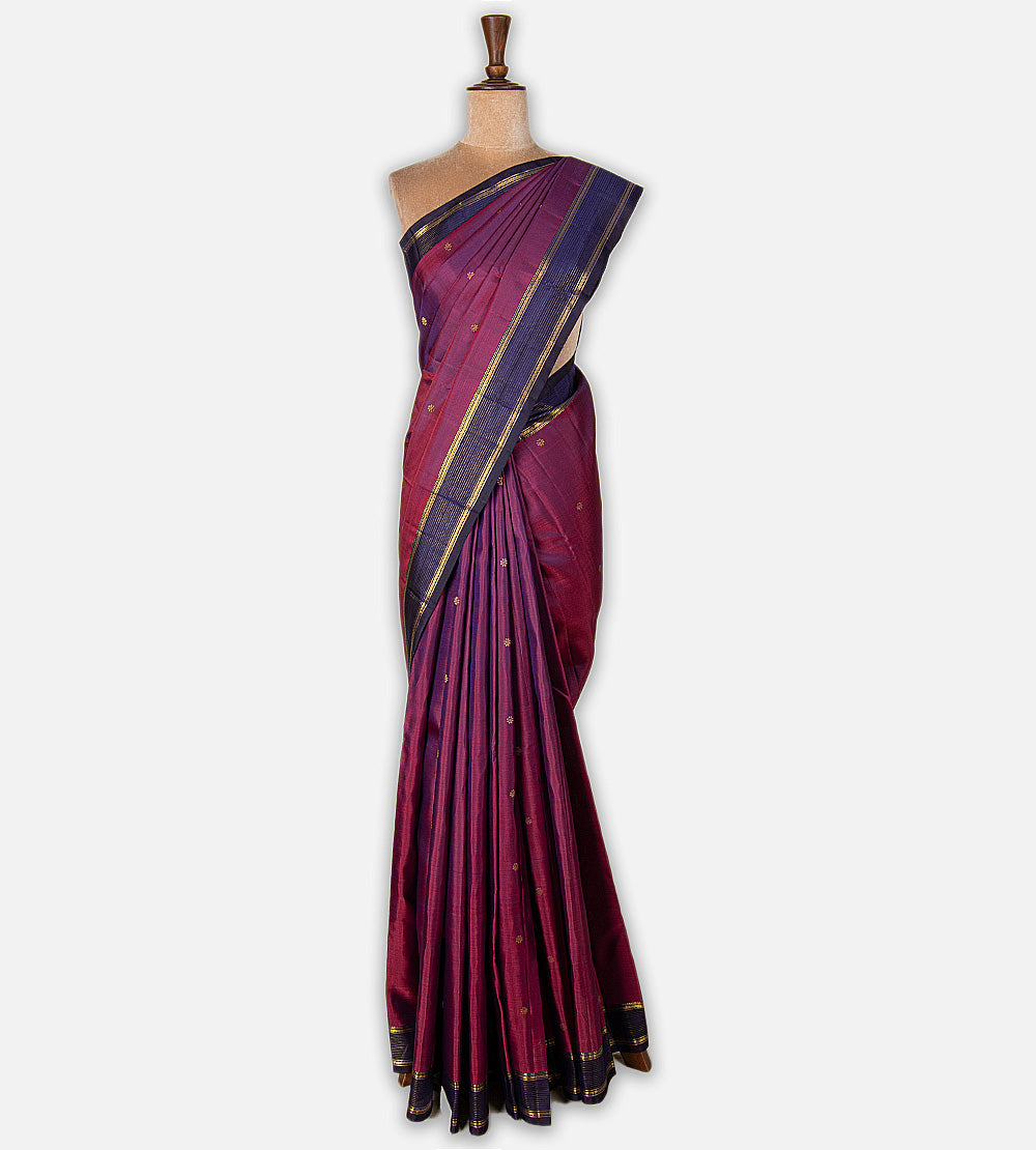 Pink Kanchipuram Silk Saree