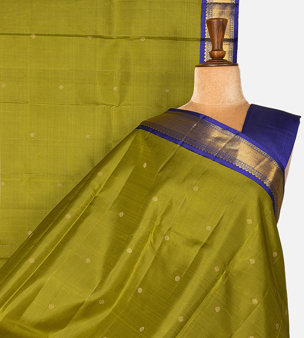 Green Kanchipuram Silk Saree