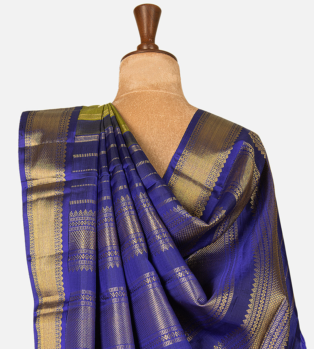 Green Kanchipuram Silk Saree