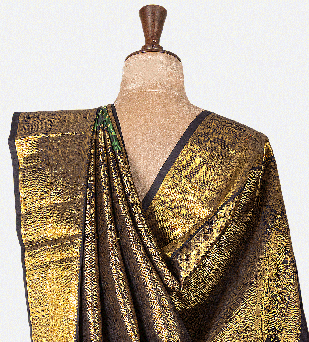 Green Kanchipuram Silk Saree