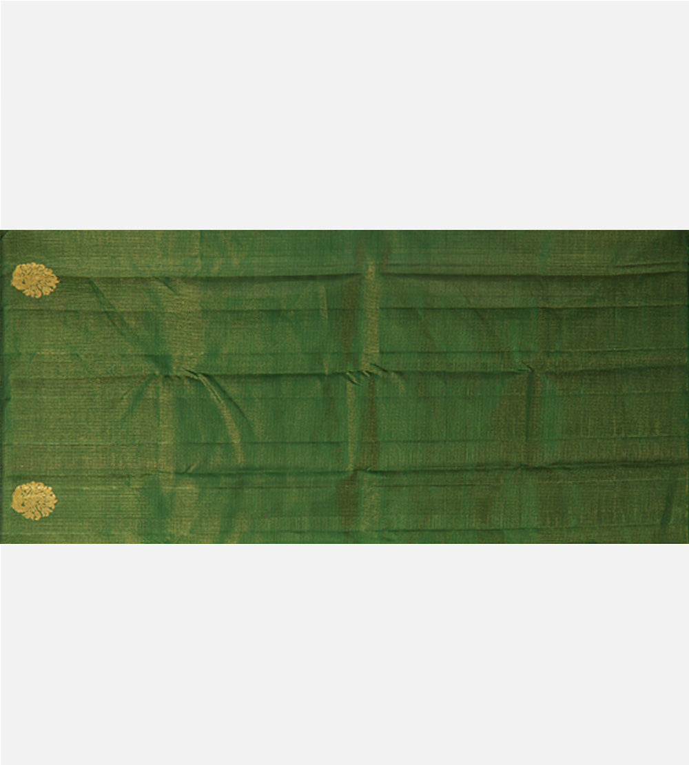 Crimson Red Kanchipuram Silk Saree