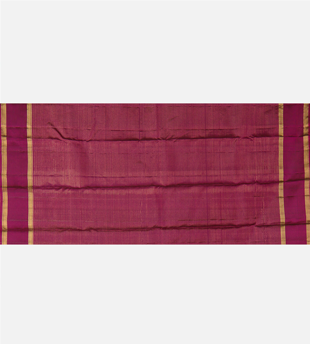 Brown Kanchipuram Silk Saree
