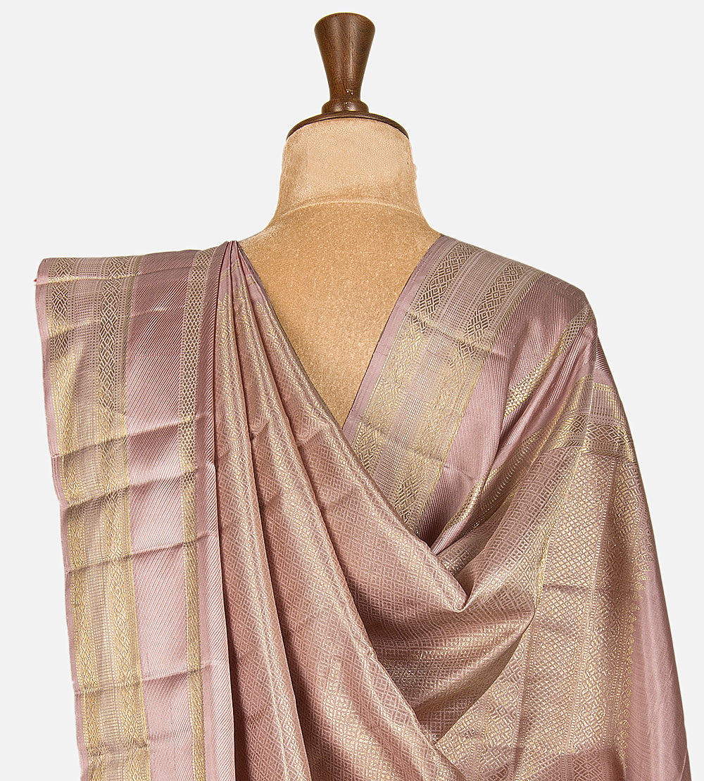 Pink Kanchipuram Silk Saree