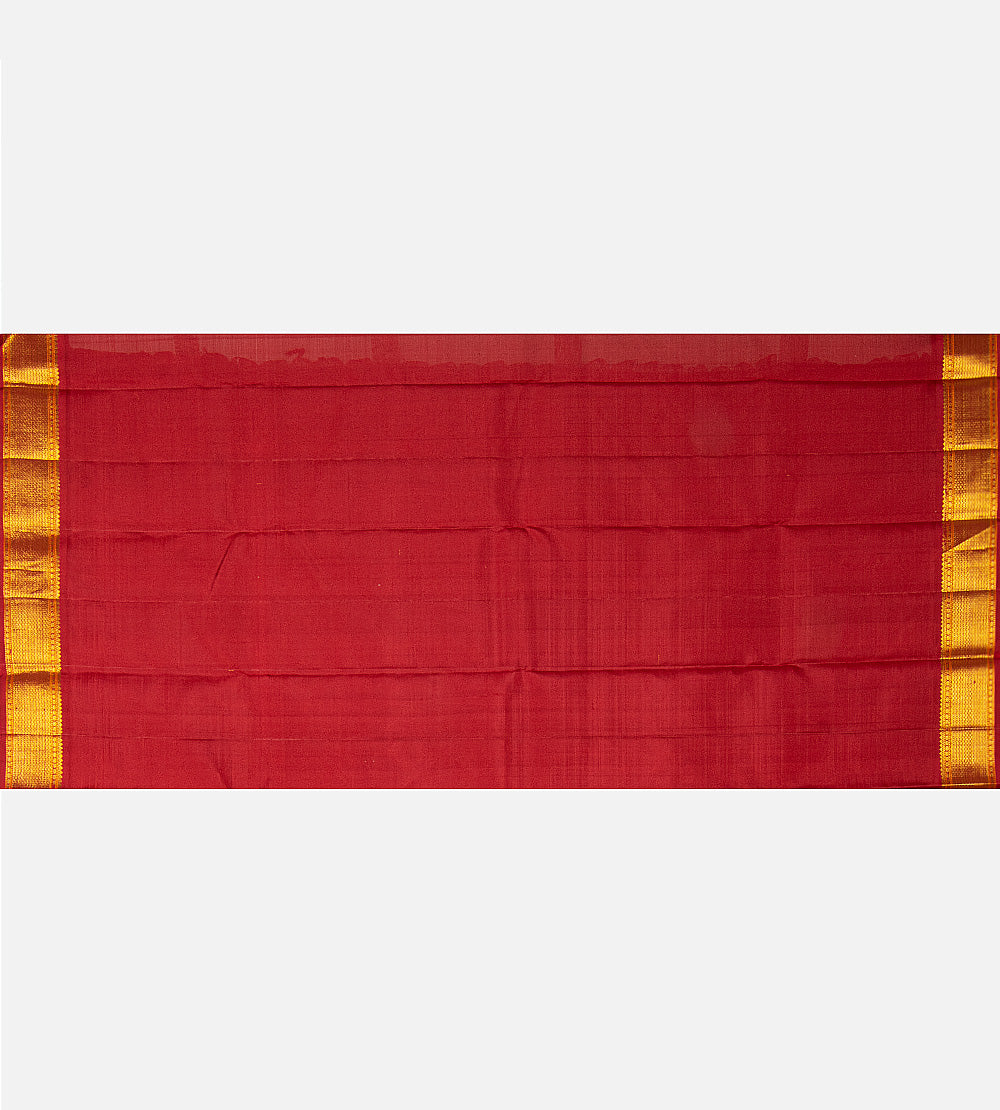 Purple Kanchipuram Silk Saree