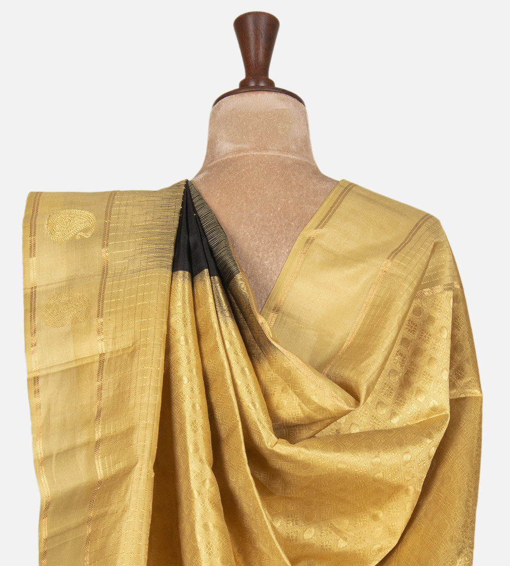 Black Soft Silk Saree