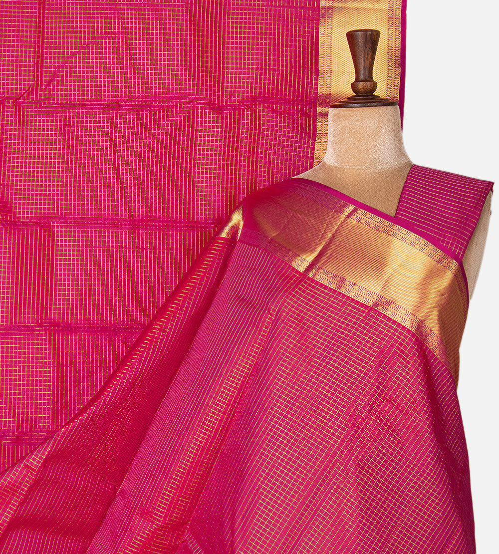Pink Soft Silk Saree