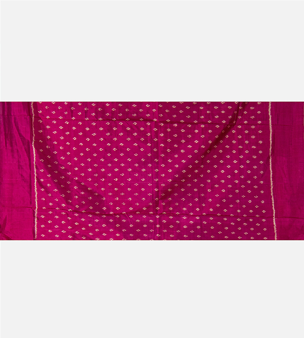 Green Ikkat Silk Saree