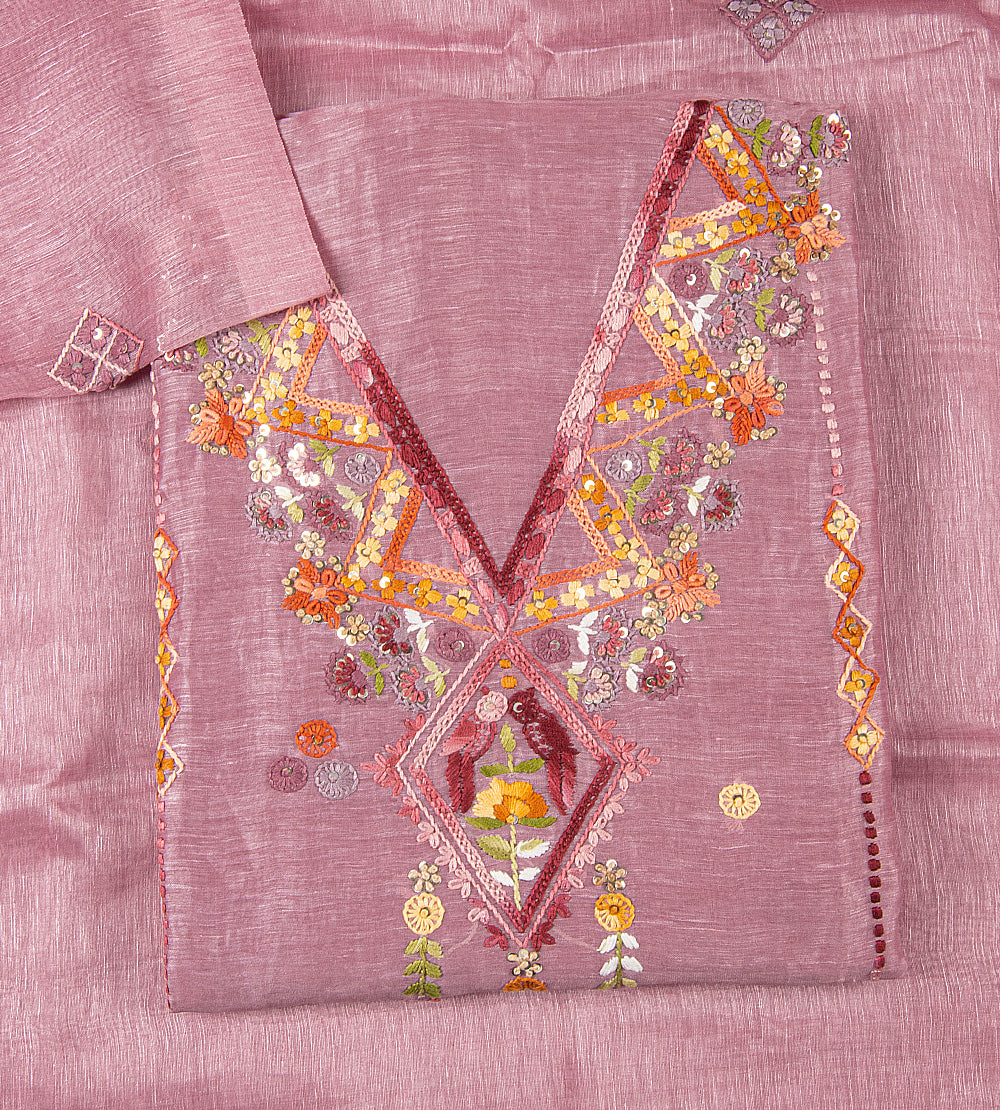 Dusty Mauve Mul Cotton Salwar