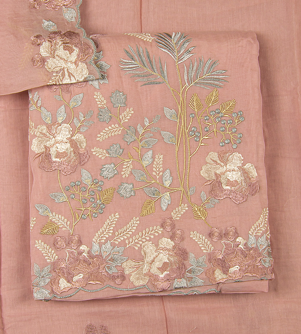 Dusty Rose Mul Cotton Salwar