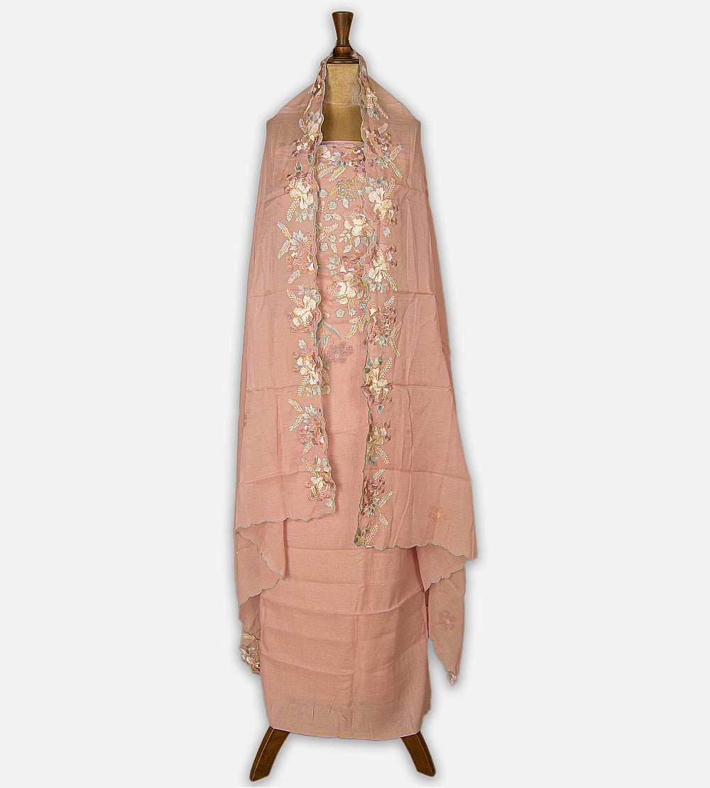 Dusty Rose Mul Cotton Salwar
