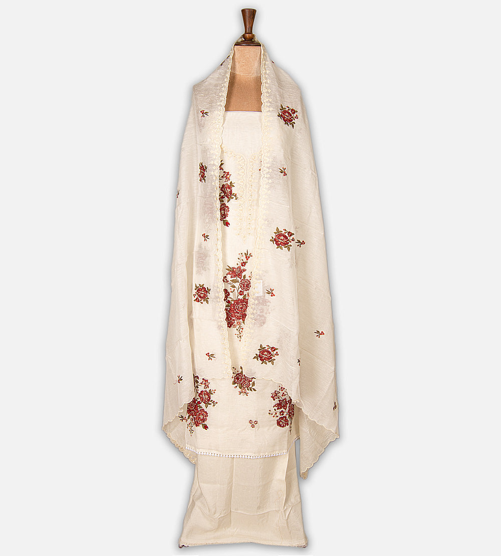 Off-White Mul Cotton Salwar