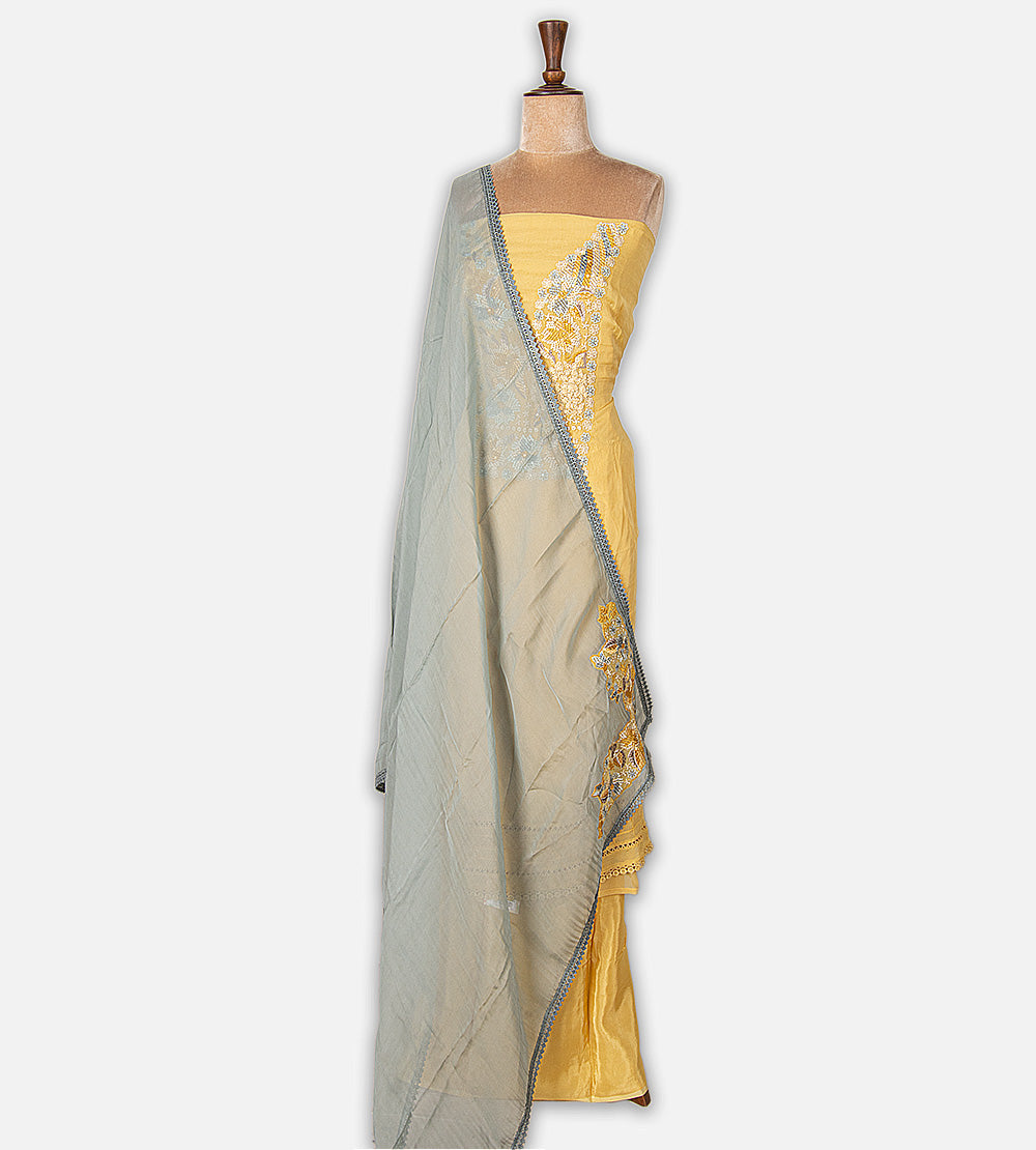 Yellow Organza Salwar