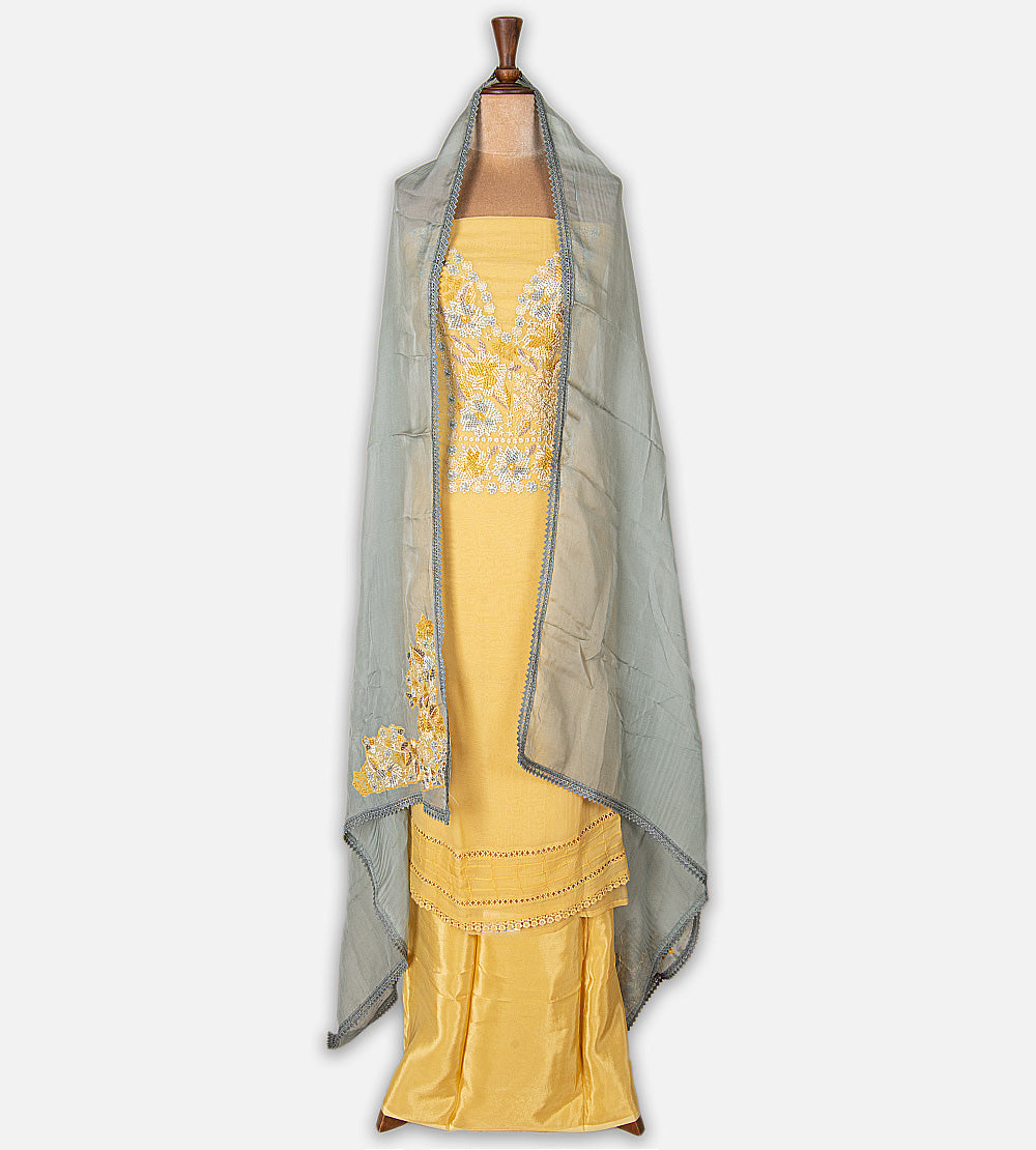 Yellow Organza Salwar