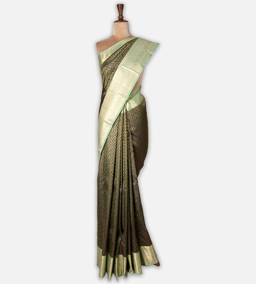 Green Kanchipuram Silk Saree