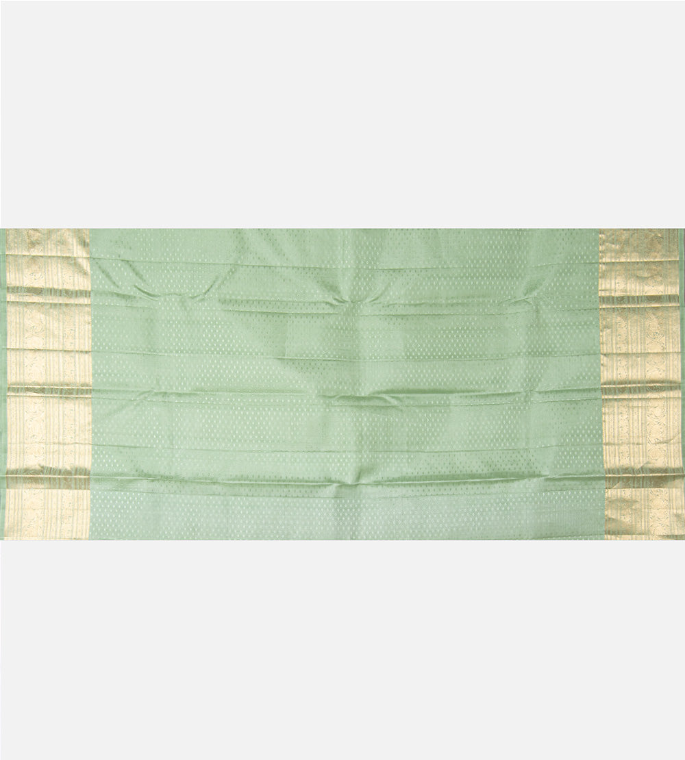 Green Kanchipuram Silk Saree