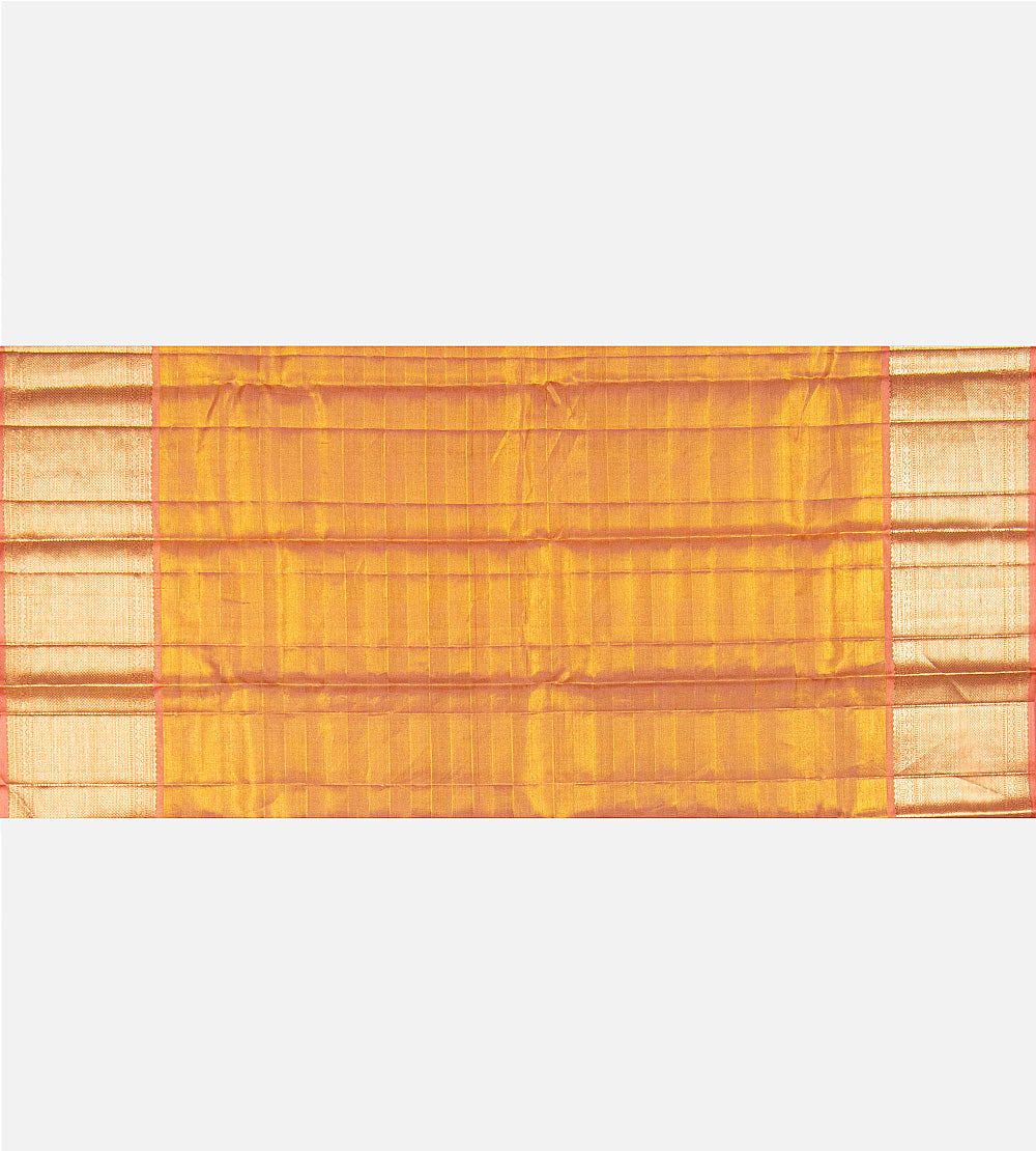 Multicolour Kanchipuram Silk Saree