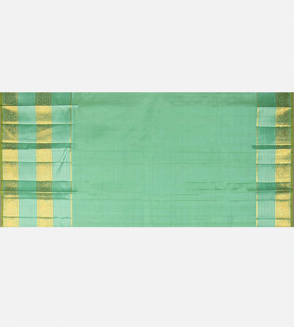 Blue Kanchipuram Silk Saree