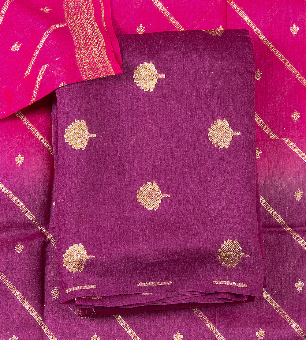 Purple Tussar Salwar