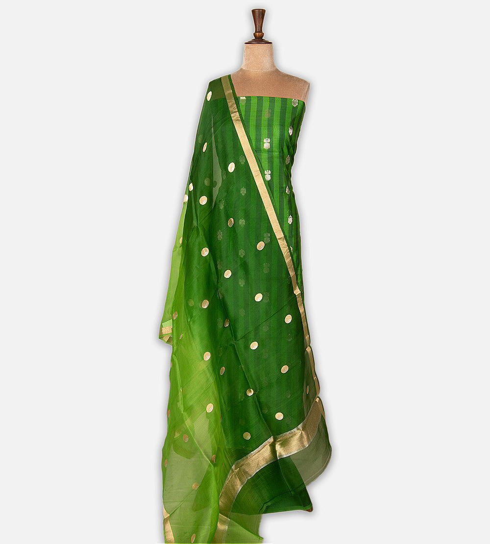 Green Tussar Salwar