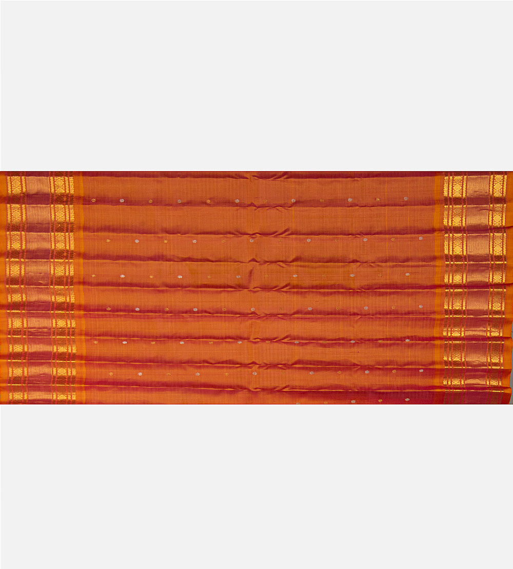 Multicolour Gadwal Silk Saree
