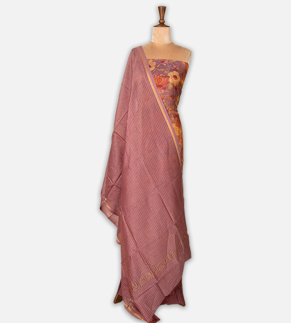 Pink Mul Cotton Salwar