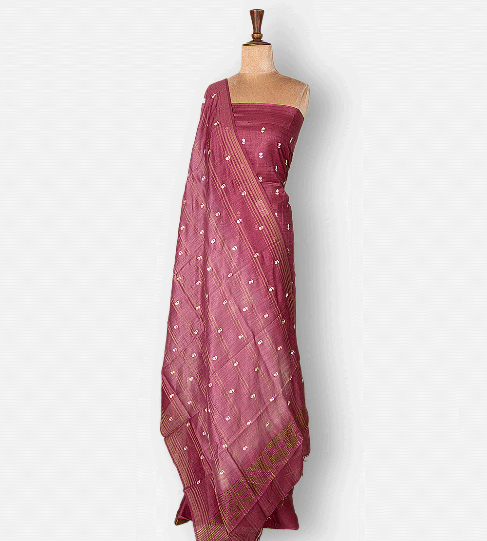 Light Pink Tussar Salwar