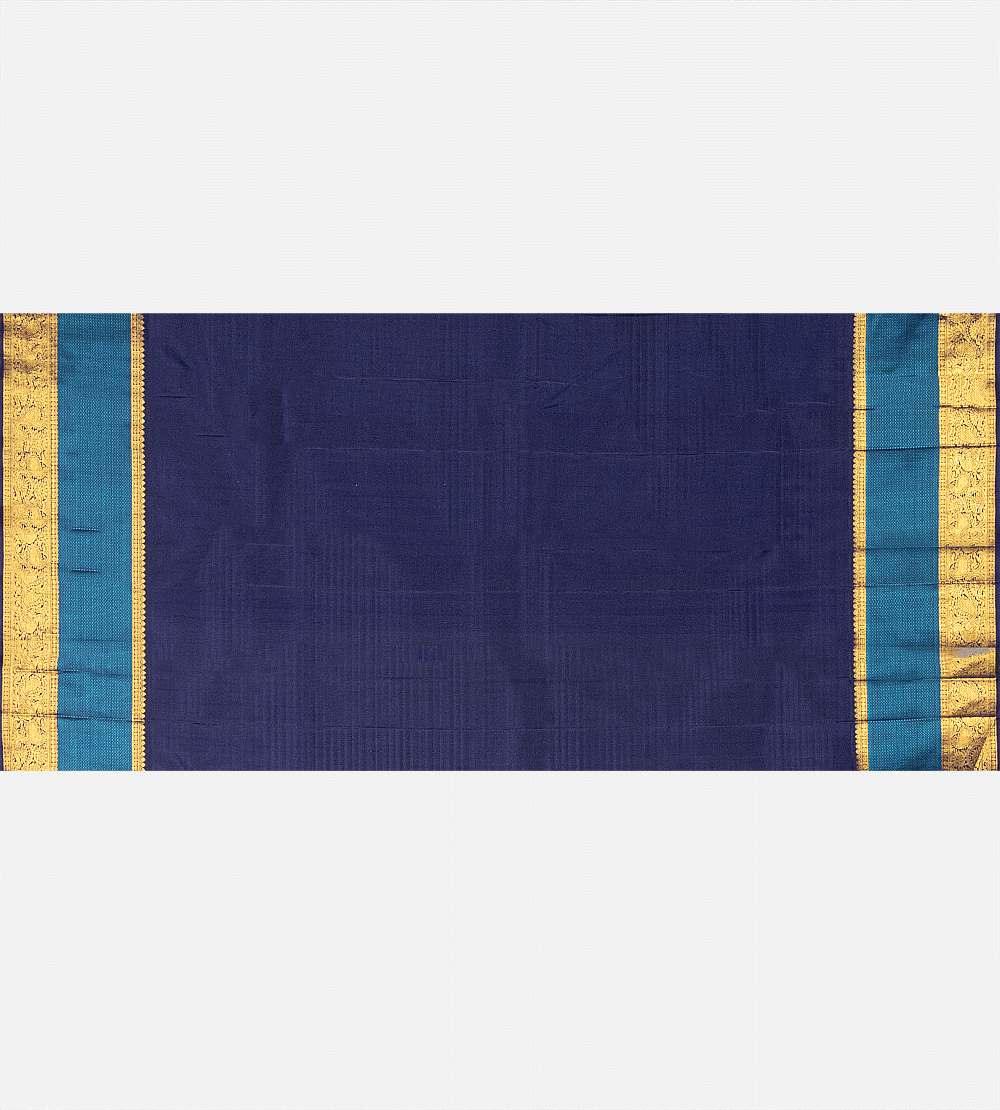 Beige Kanchipuram Silk Saree