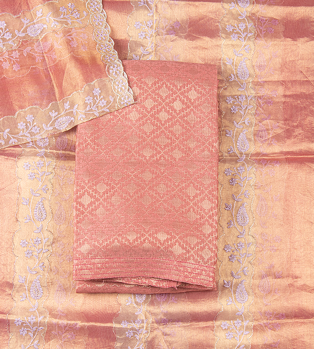 Coral Tussar Salwar