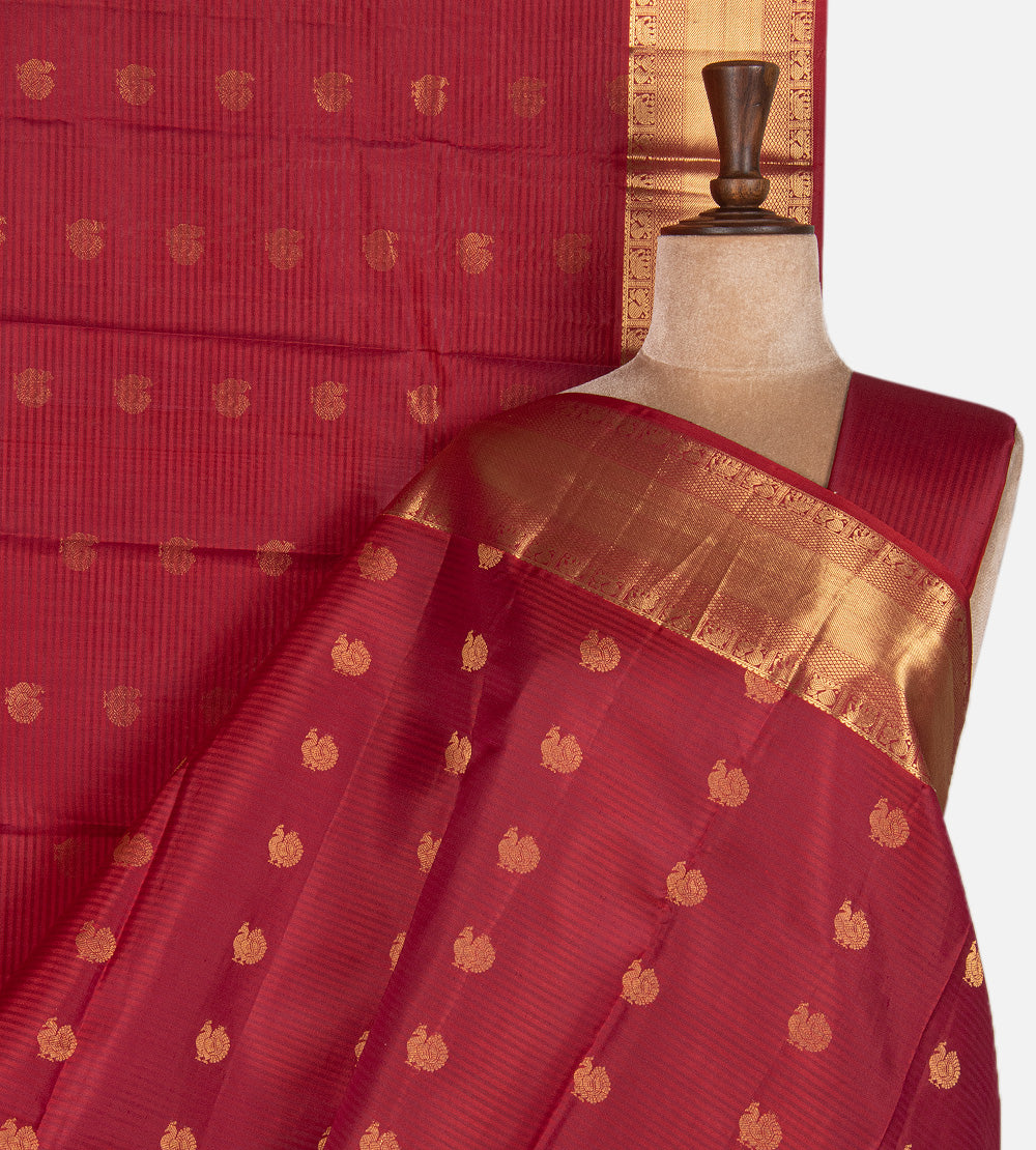 Red Soft Silk Saree