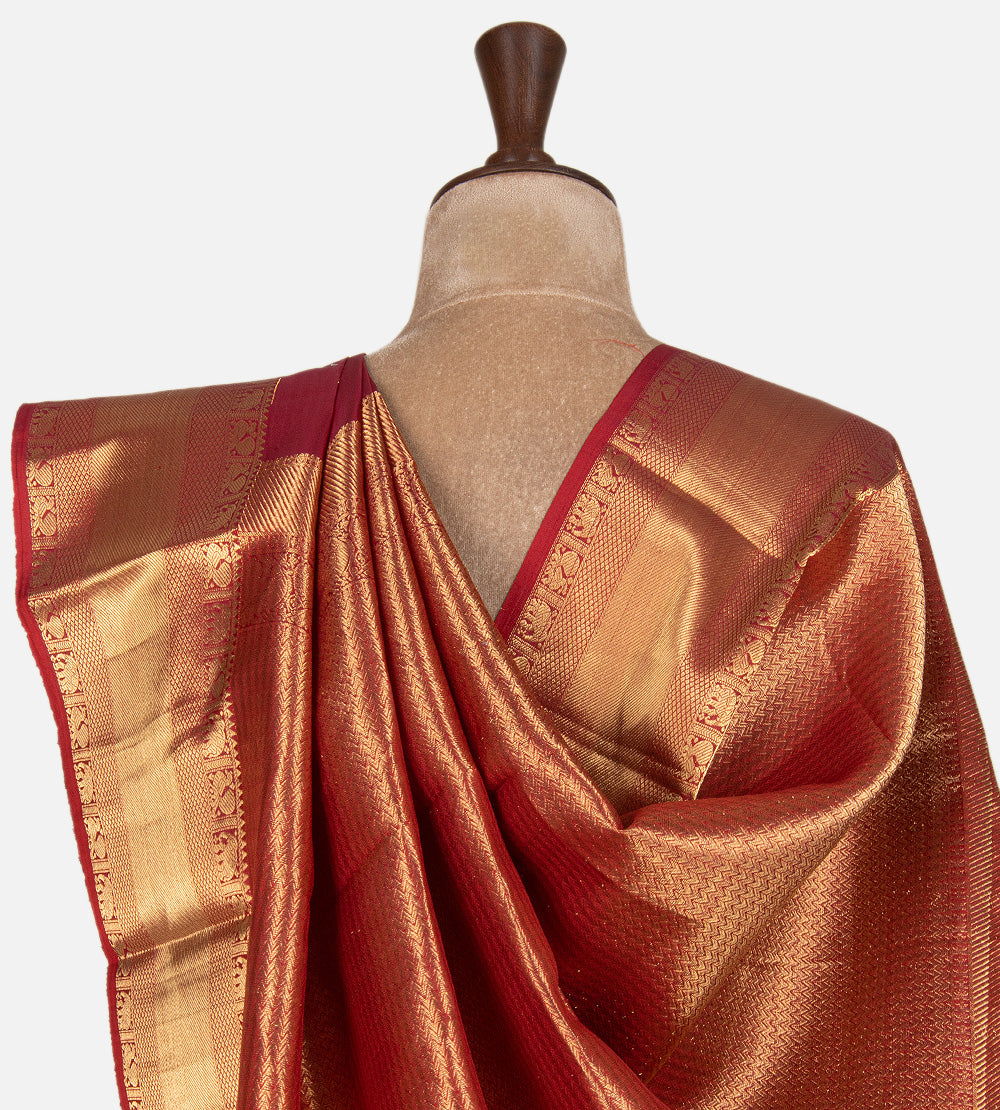 Red Soft Silk Saree