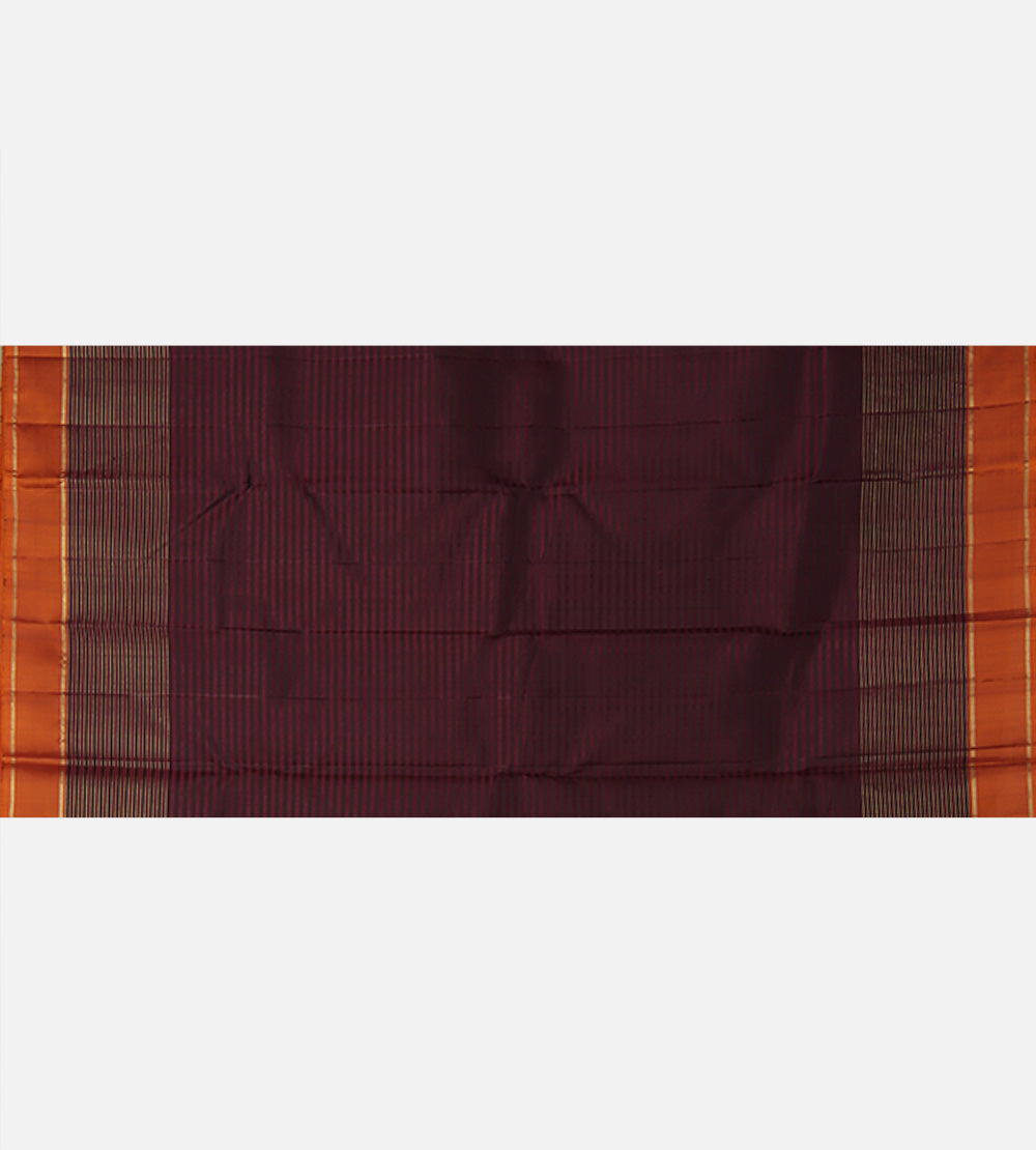 Maroon Kanchipuram Silk Saree