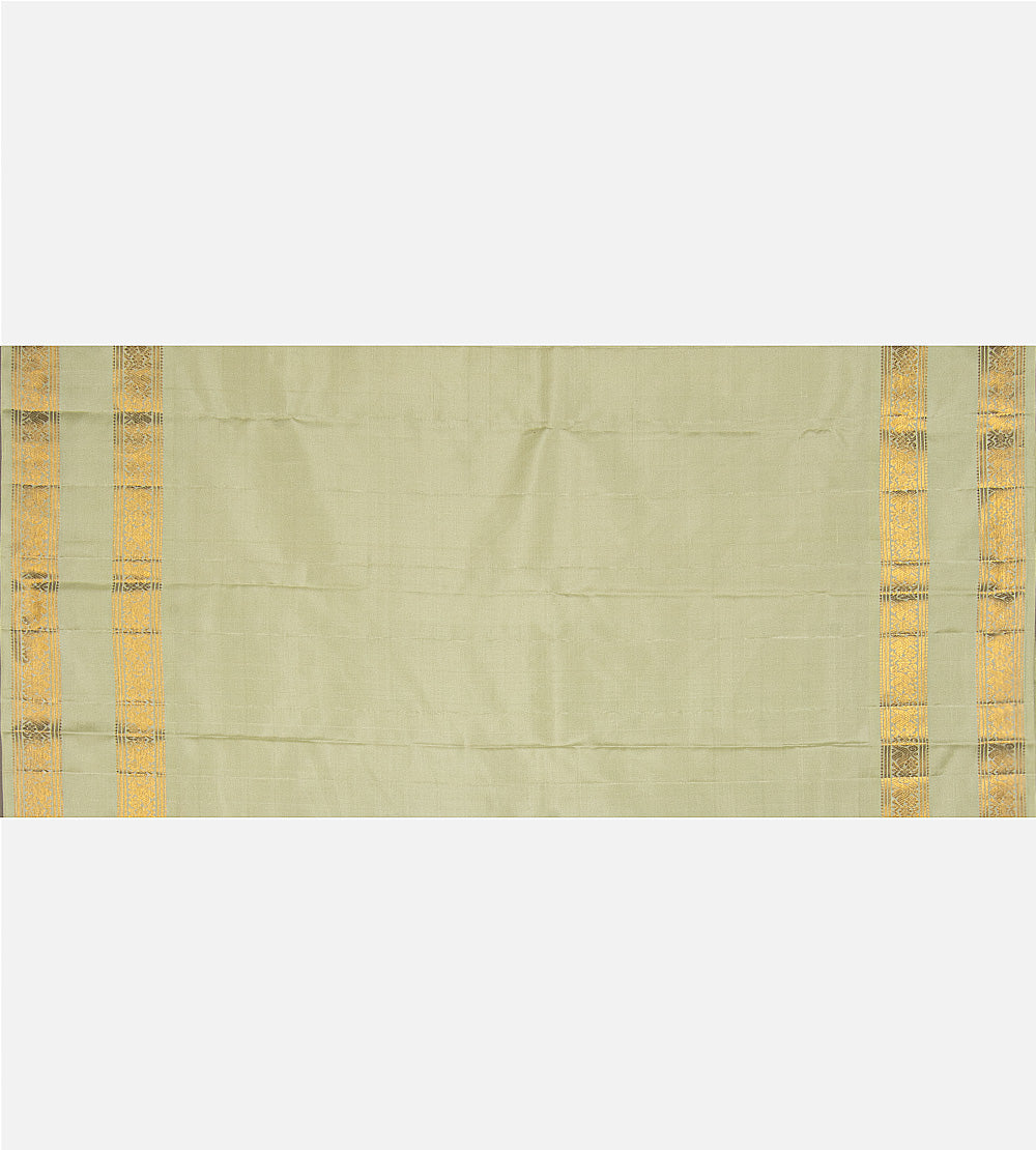 Green Kanchipuram Silk Saree