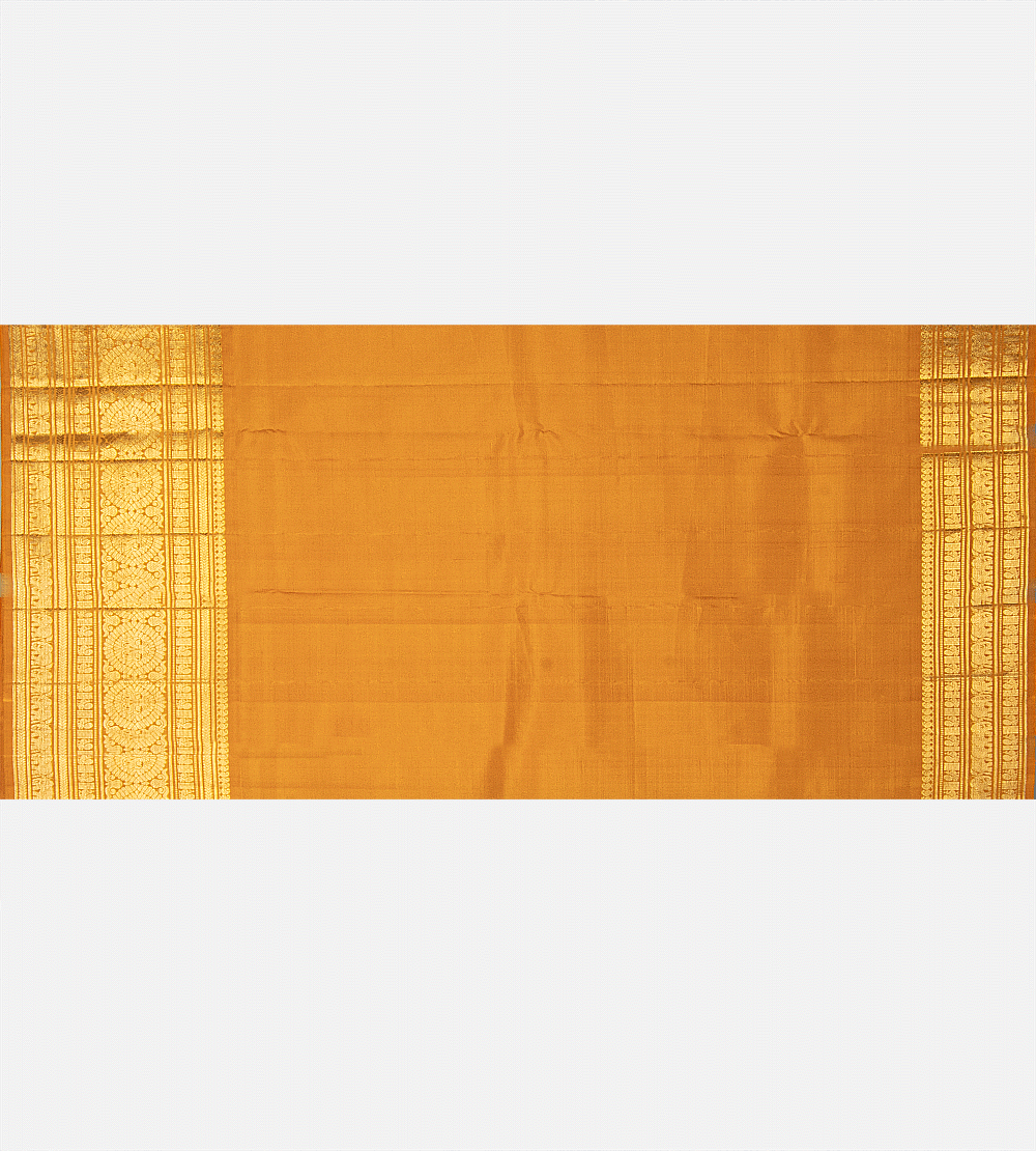 Brown Kanchipuram Silk Saree