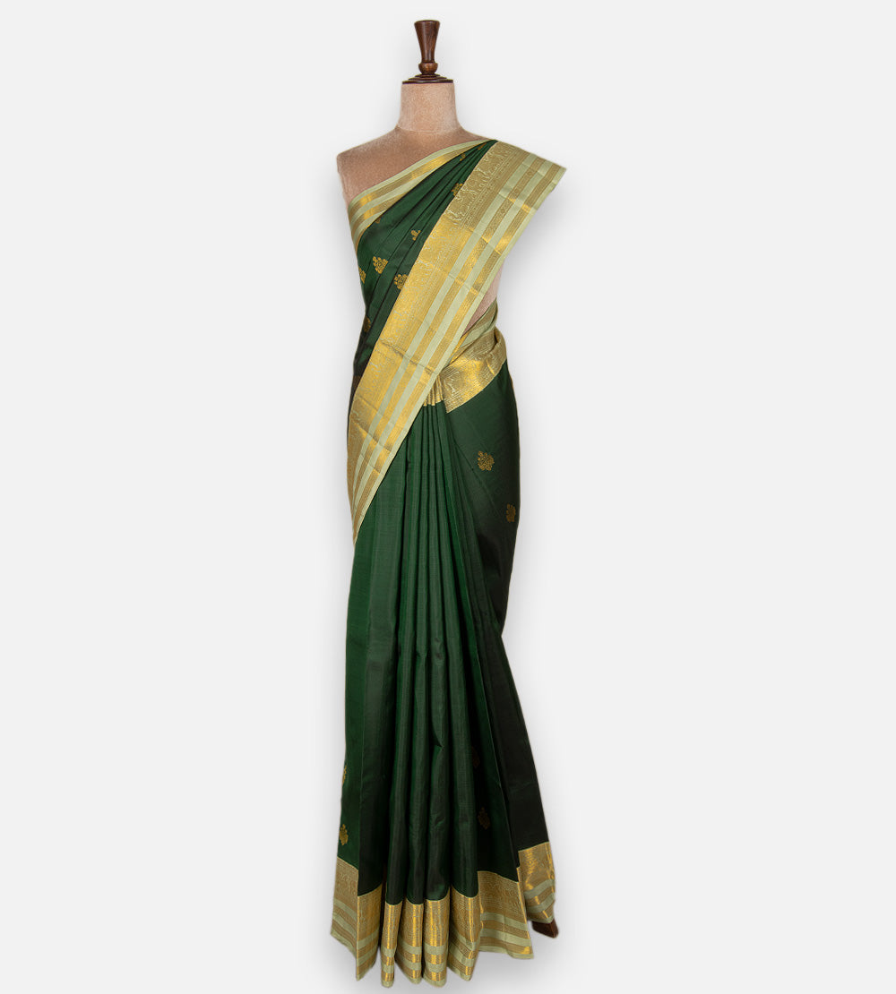 Green Kanchipuram Silk Saree