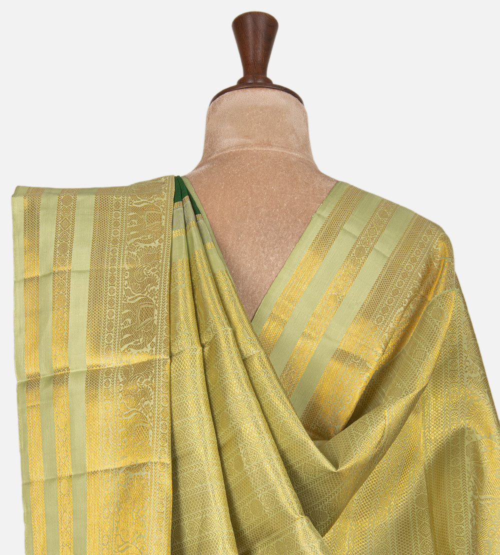 Green Kanchipuram Silk Saree